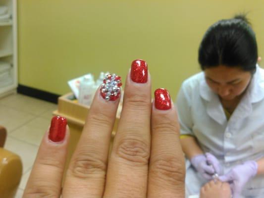 Beautiful nails and feet by Tammy and Yen