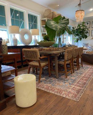 The Mecox Collection is our signature furniture line with a sophisticated, coastal inspired look.