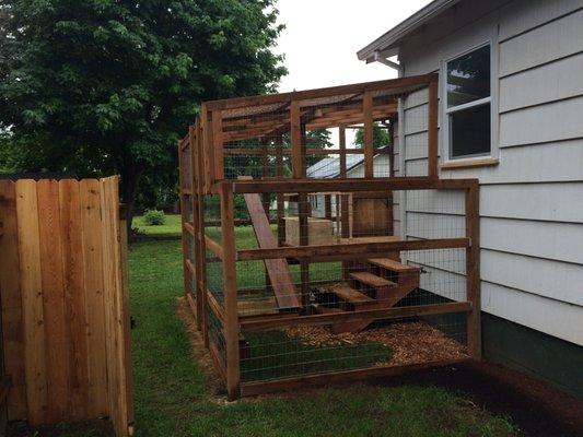 Add a special place for your cat...a catio! Call 3Rs Construction & Remodeling