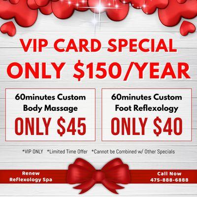 VIP Card Special