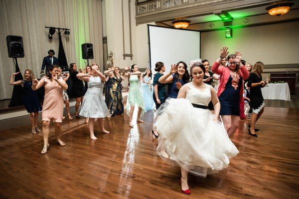 Dance Floor in the Virginia Ballroom