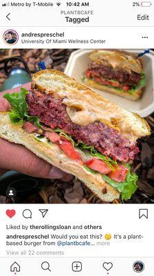 Follow us on Instagram:
 
 @plantbcafe
 @theoneburger_