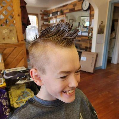 Kids haircut