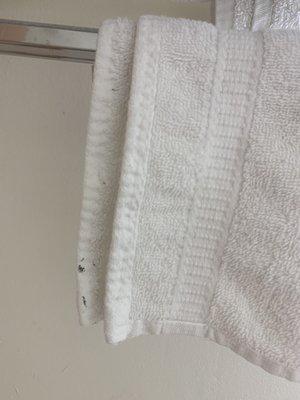 The towel in the washroom looks like this