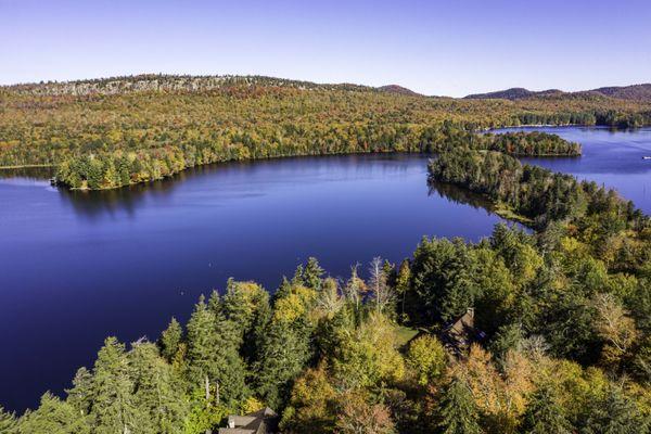 View of Bald Mountain, Old Forge, NY