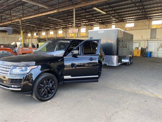 16' enclosed trailer from big Tex