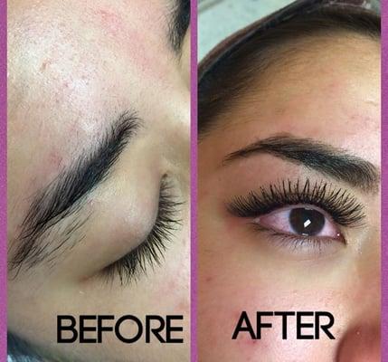 Come by our shop Sunday, Tuesday and Thursday for our monthly special. Eyelash Extensions and Eyebrow wax or threading for only $30!