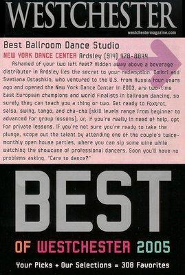 NY Dance Center Best of Westchester