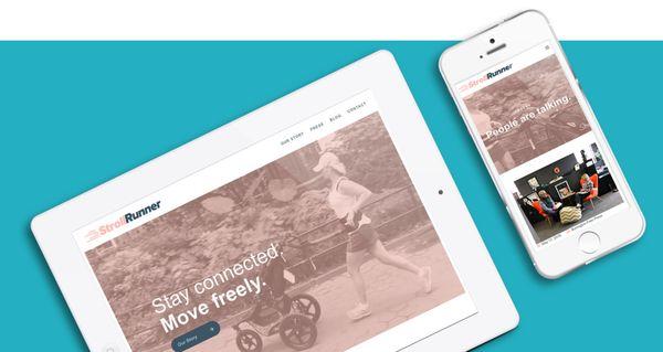 Website design and Wordpress Development for StrollRunner.