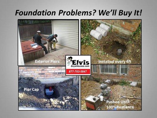 We Buy Foundation Issues