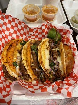 Birria tacos