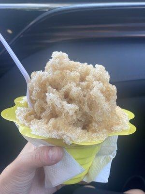 Small Cappuccino Shaved Ice