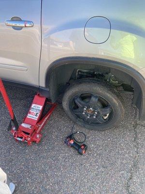 Tire change