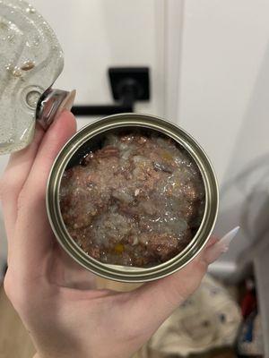 Mold in cat food