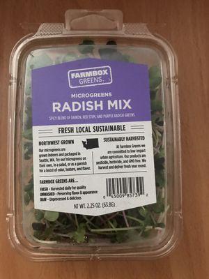 Radish Mix Microgreens