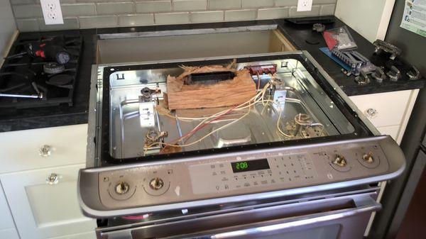 Cooktop repair