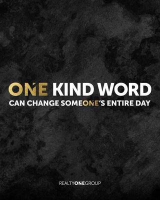 ONE Kind Word