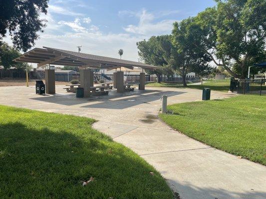 Picnic area (next to daycare and in front of preschool)