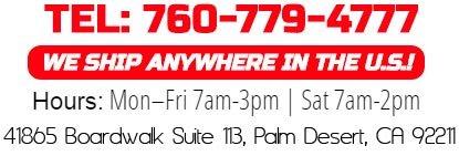 New hours of operation and office location in Palm Desert!