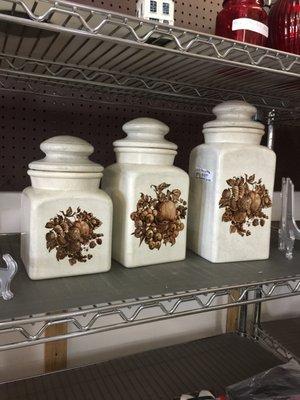 old canisters