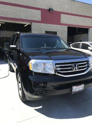 Honda Pilot full paint job