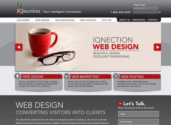 IQnection Web Design Doylestown