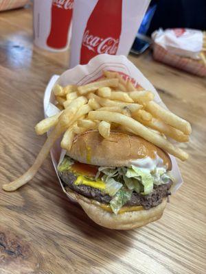 FatBurger loaded with fries