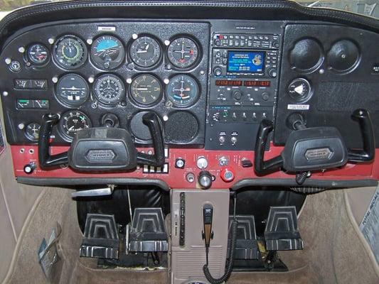 Interior of a club aircraft