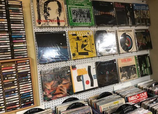 The Vinyl Destination's JAZZ Section.