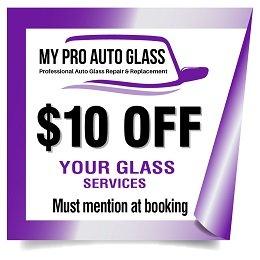 Auto Glass Discount Coupon in Cedar Hill, TX 75104