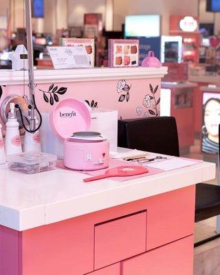 Benefit Cosmetics Counter