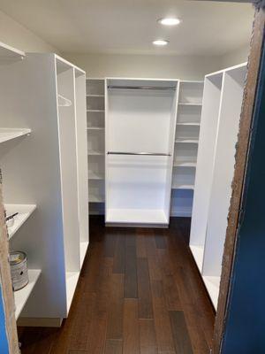 Closet Remodel. San Diego, CA