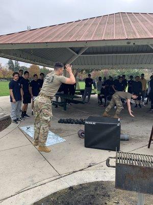 Delayed entry program workout