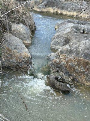 On one of the trails