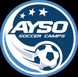 AYSO Soccer Camps July 11-15 and August 1-5.