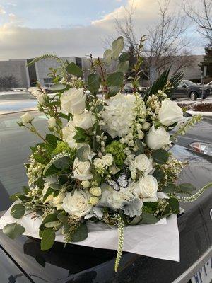 Custom floral arrangement