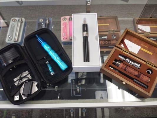 Some of the Variable Voltage Starter Kits that Electra Vapor offers