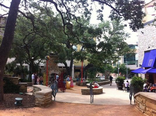 View from the Jasper's valet entrance