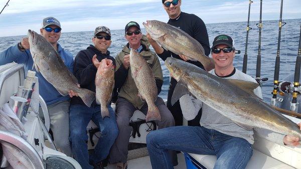 December 2018 Grouper fishing in Fort Walton Beach.  Even caught a late season Cobia