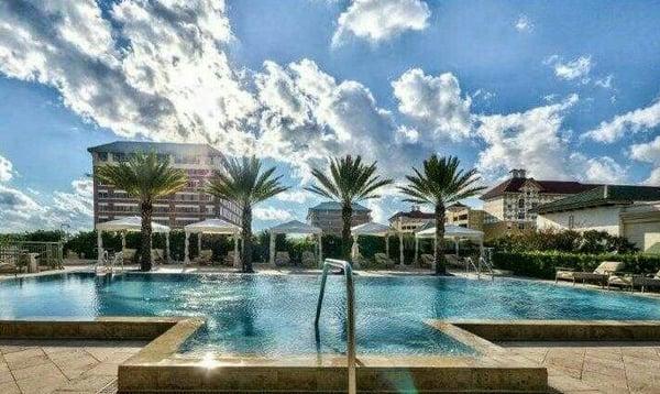 Pool at Plaza Harbour Island Condominiums, Harbour Island, Downtown Tampa