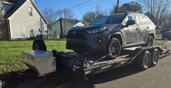 Trailers for hauling autos