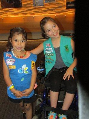 Girl scout sisters