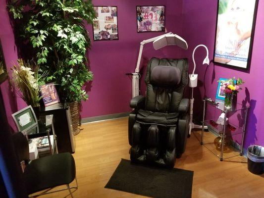 Facial,  Massage Chair, Teeth Whitening