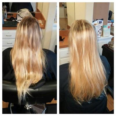 Natural highlight and trim by Stephanie Sharp