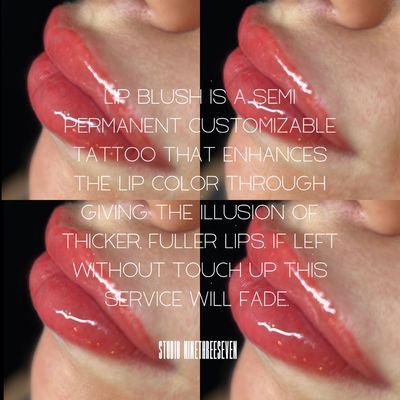 What exactly is lip blushing?