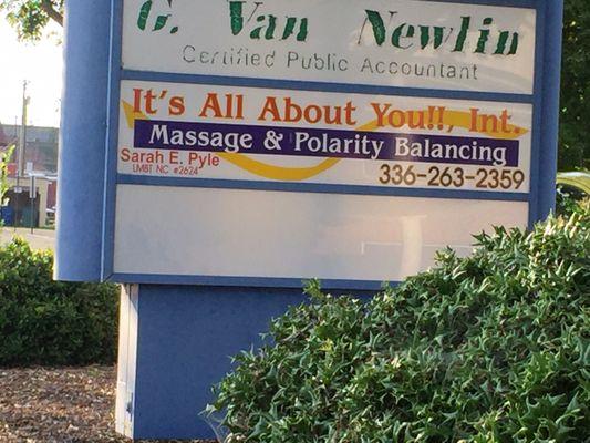 It's All About You Massage Therapy.