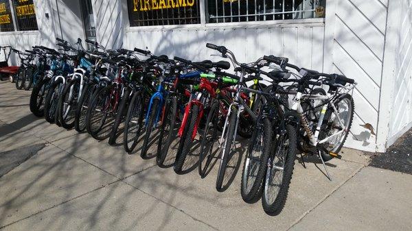 Stop by and check out the bike's we have in stock. Priced really great too!!!!