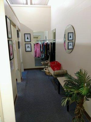 Dressing rooms