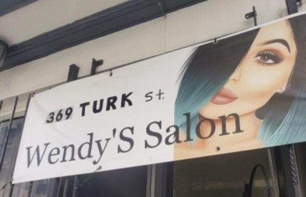 Wendy's beauty salon and barber shop in SFO/CA