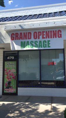 Grand Opening Massage